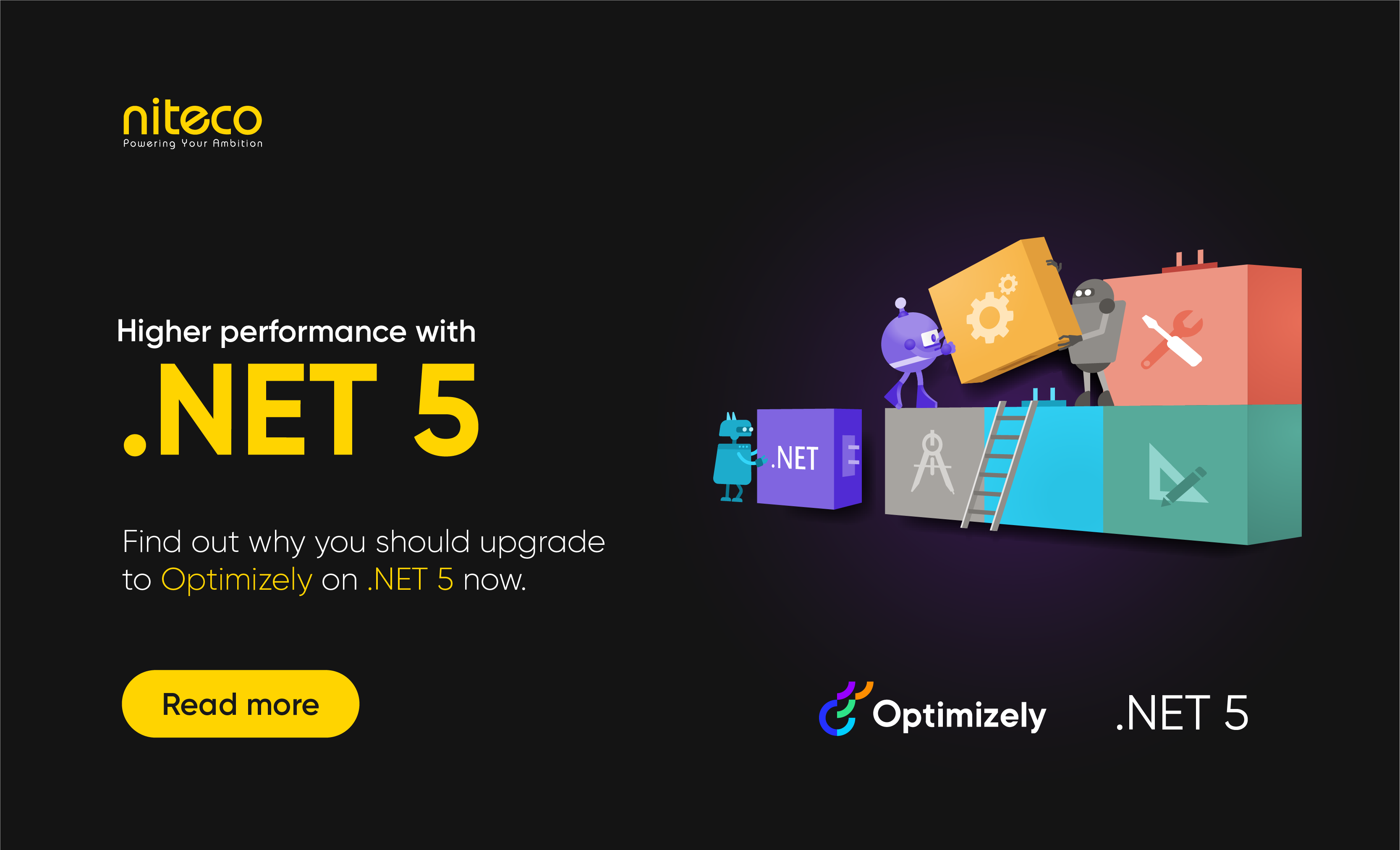 .nete 5 upgrade with Optimizely for higher performance and efficiency
