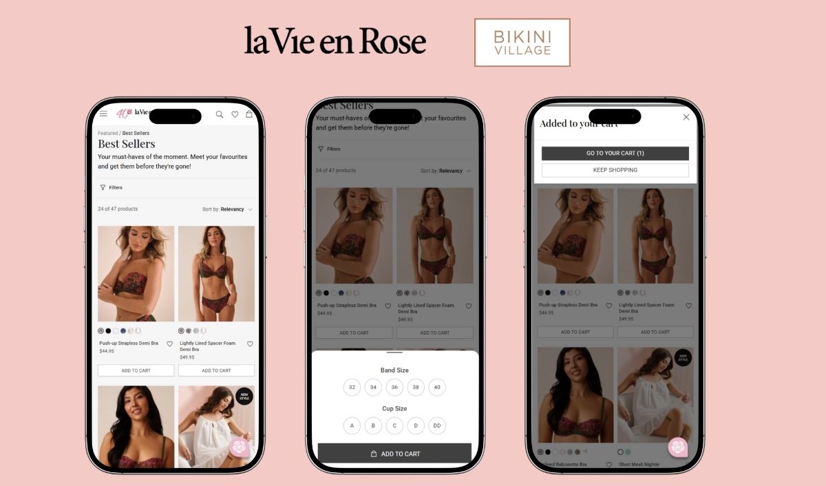 Improving mobile performance for la Vie en Rose through CRO