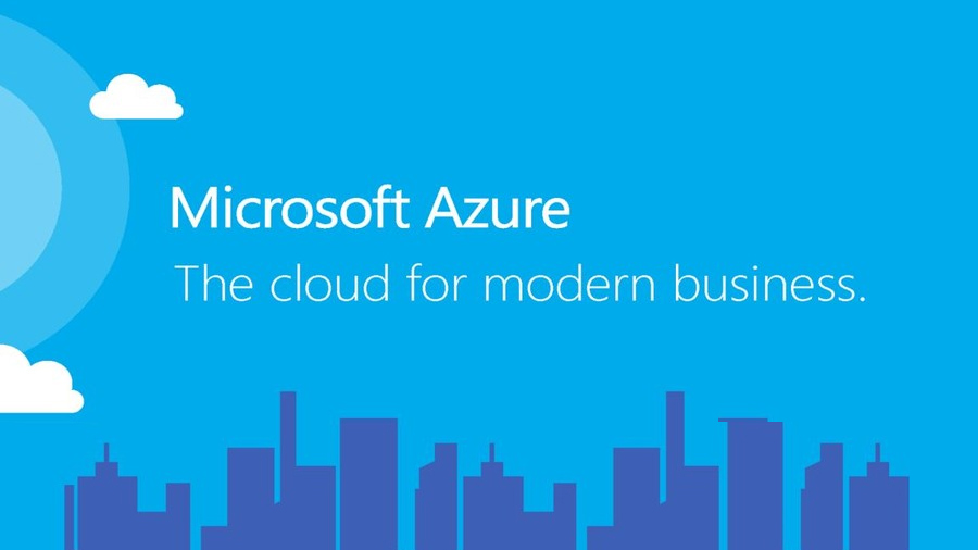 Microsoft Azure cloud platform for modern business solutions and services