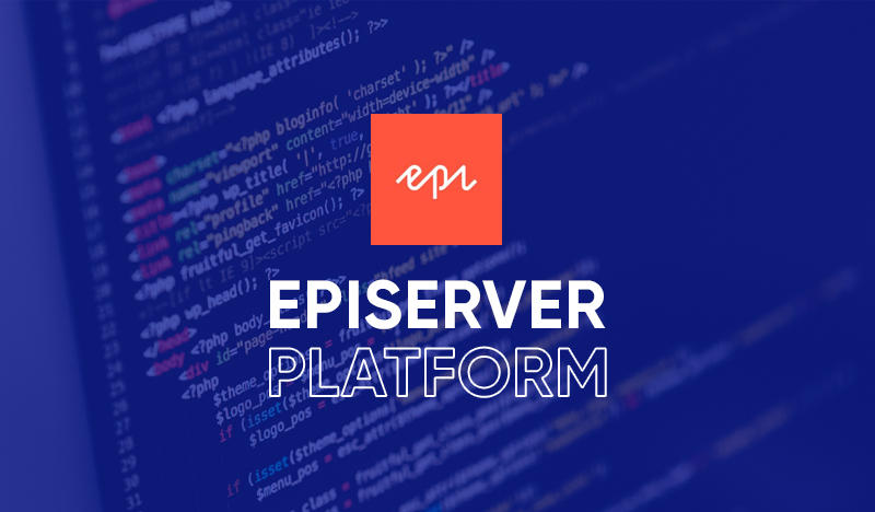 Optimizely Platform logo over a background of website source code and scripts