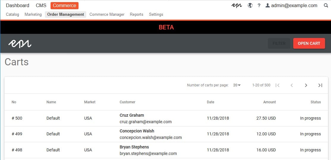 Customer Service Application